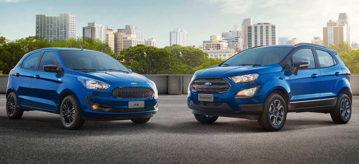 Ford cria série especial 100 Anos para Ka e EcoSport